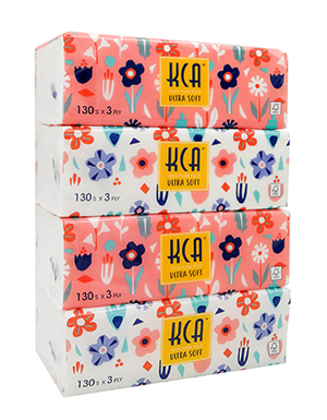 Onwards - Tom & Jerry Travel Pack <br/>3 Packs x 50sheets 3ply